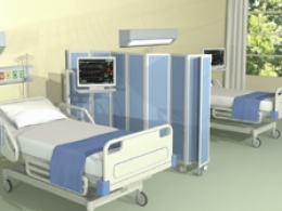 Separè a parete CLIPPER ROLLER LIGHT 30 PLUS - cm 249x180h (8+1 elementi) 