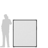 Pannello espositivo CLIPPER LEGGERO - cm 130x150h  - Pannello espositivo CLIPPER LEGGERO - cm 130x150h 