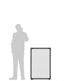 Pannello espositivo CLIPPER LEGGERO - cm 65x100h 