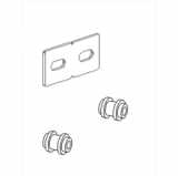 Giunto di collegamento con nottolino a scomparsa - Giunto di collegamento con nottolino a scomparsa